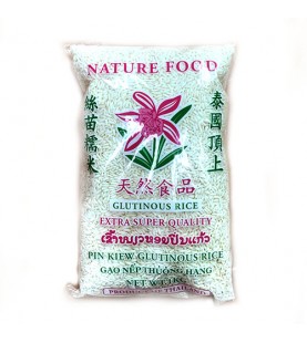 Glutinous Rice 1kg Nature Food ข้าวเหนียวปิ่นแก้ว 1 กก.