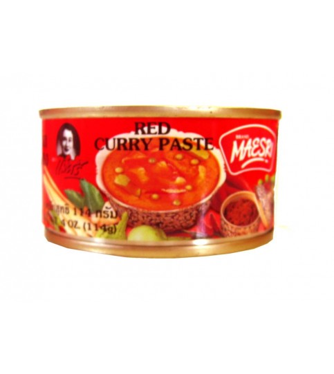 Maesri Red Curry Paste เครื่องแกงแดง ตราแม่ศรี