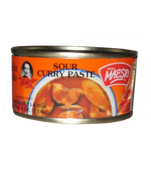 Maesri Sour Curry Paste เครื่องแกงส้ม ตราแม่ศรี