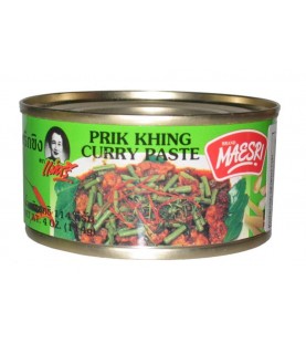 Maesri Prik King Curry Paste เครื่องแกงพริกขิง ตราแม่ศรี