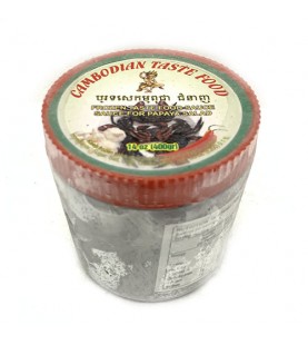 CTF Frz crab 400g ปูดองส้มตำ ฝาแดง Cambodian