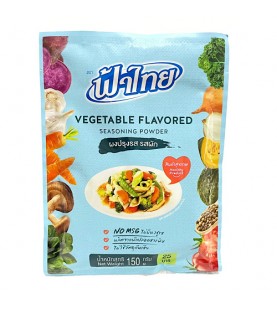 ผงปรุงรส รสผัก ตราฟ้าไทย Fathai Vegetable Flavoured Seasoning Powder 150g