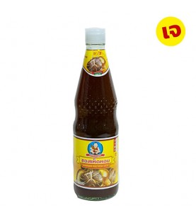 Healthy Boy Mushroom Vegetarian Sauce 800ml ซอสน้ำมันหอยเห็ดหอมเจ ขวดใหญ่ ตราเด็กสมบูรณ์