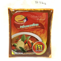 Khun Nan Vegetarian Red Curry Paste 100g เครื่องแกงแดงเจ ตราคุณนันท์ 100 กรัม