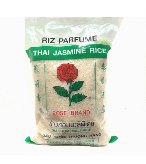 Rose Jasmine Rice 2kg ข้าวหอมมะลิ 2kg ตรากุหลาบ