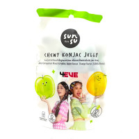 Sunsu Chewy Konjac Jelly Apple & Orange 16g 6pcs