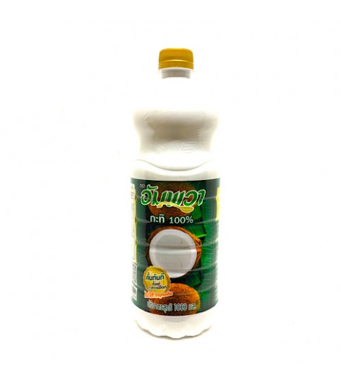 Ampawa 100% coconut milk 1000ml กะทิแท้ ตราอัมพวา