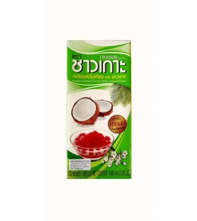 Chaokoh Candle Scented Coconut milk UHT 1 litre กะทิอบควันเทียน ตราชาวเกาะ ขนาด 1 ลิตร