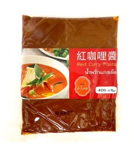 JLek Red Curry Paste 400g