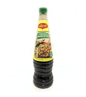Maggi Soy Sauce ฝาเขียว สูตรเข้มเข้าเนื้อ 680ml