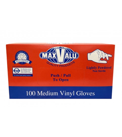 Maxvalu Light Powder Medium gloves 100