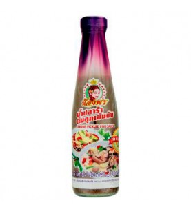 Nong Porn Plara Sauce 300ml น้ำปลาร้า ตราน้องพร Nong Porn pickled fish sauce 300g