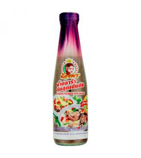 Nong Porn Plara Sauce 300ml น้ำปลาร้า ตราน้องพร Nong Porn pickled fish sauce 300g