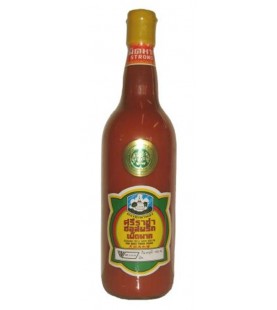 ซอสศรีราชา เผ็ดมาก ขวดแก้ว ขนาดใหญ่ Sriracha Chilli Sauce 700g