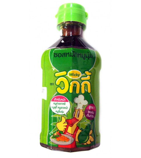 Wicky Marinated sauce F1 210g ซอสหมักหมูนุ่ม สูตร 1